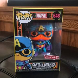 Captain America Funko Pop! Black-Light Collection